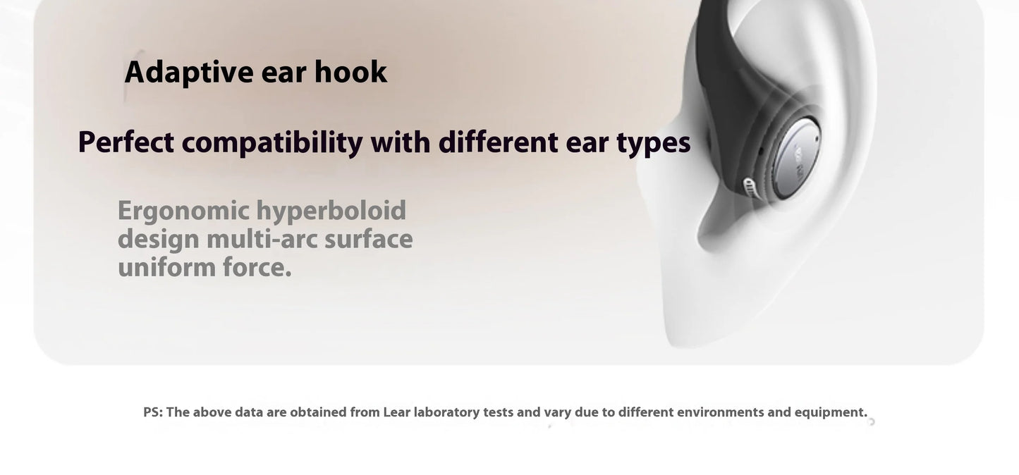 EarFun OpenJump Open-Ear Wireless Earbuds 4-mic AI Noise Cancellation IPX7 Waterproof Hi-Res LDAC Low Latency Earphone Custom
