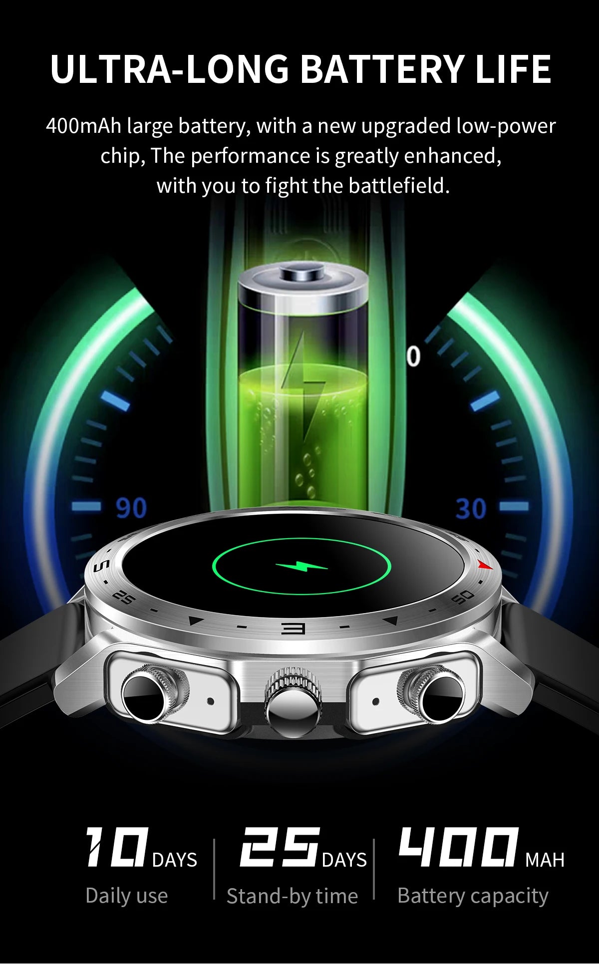 2025 New Smart Watch with TWS Earbuds 1.52 Inch AMOLED IP67 Waterproof Bluetooth Calls MP3 Music Smartwatch for Men Android iOS