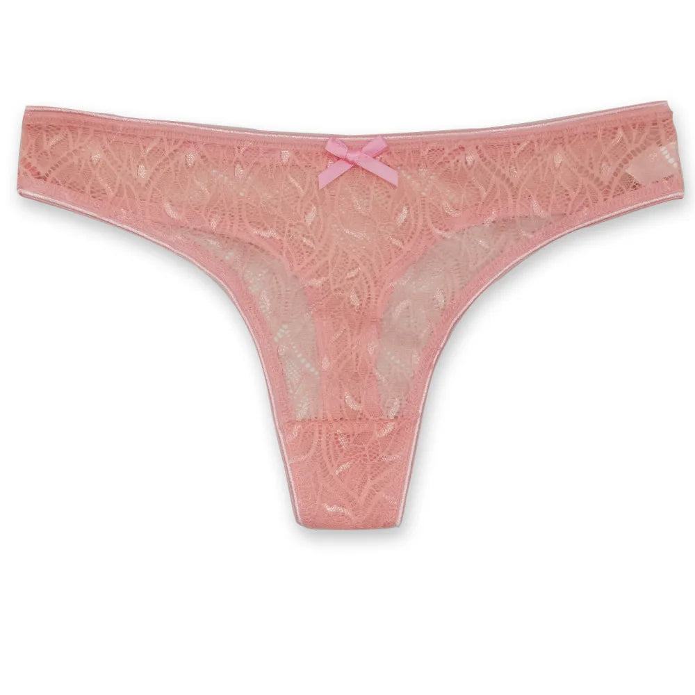 Sexy Panties Women Lace Silk Underwear Low Waist V-Waist Briefs Cotton Crotch Breathable Quick-Drying Sports Underwear
