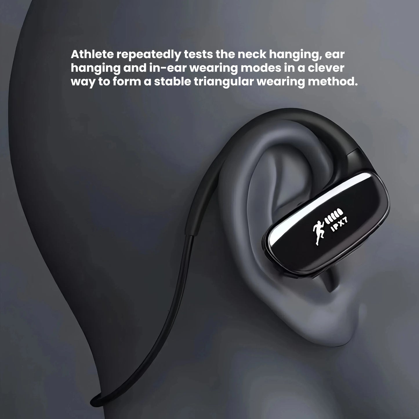 Wireless Earbuds, Bluetooth 5.3 Headphones Bluetooth Earbuds Noise Cancelling Mic IP7 Waterproof in Ear Earphones for Sports