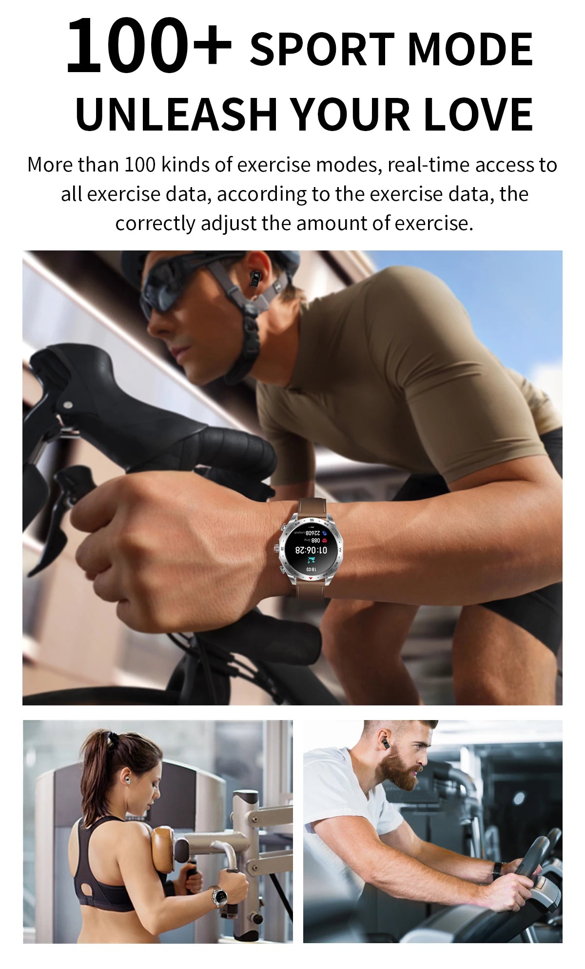 2025 New Smart Watch with TWS Earbuds 1.52 Inch AMOLED IP67 Waterproof Bluetooth Calls MP3 Music Smartwatch for Men Android iOS