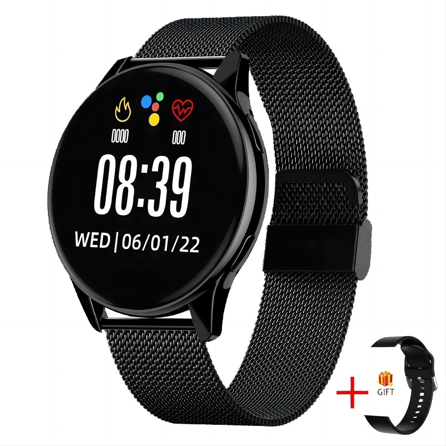 New Smartwatch 2025 Round AMOLED relojes para hombres Bluetooth Wireless Smart Watches For Man Woman Custom Watch Faces Watch
