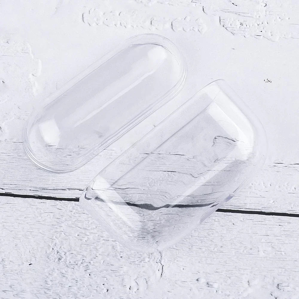 Transparent Earphone Case For Airpods Pro 2 Generation Cases Hard TPU Clear Headphone Cover For Airpods 4 3 2 1