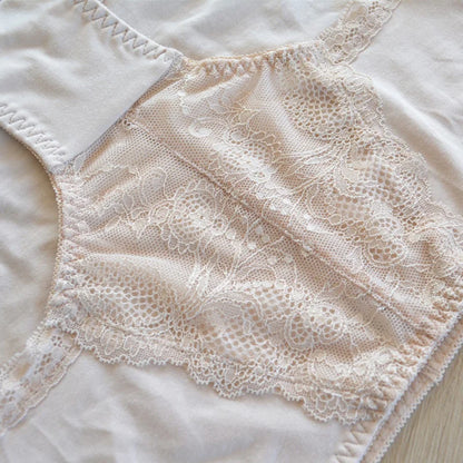 Ladies Underpanties Lace Underwear Women high quality Briefs Girls Briefs Female hipster Underpanty Plus Size Underwear jannyday