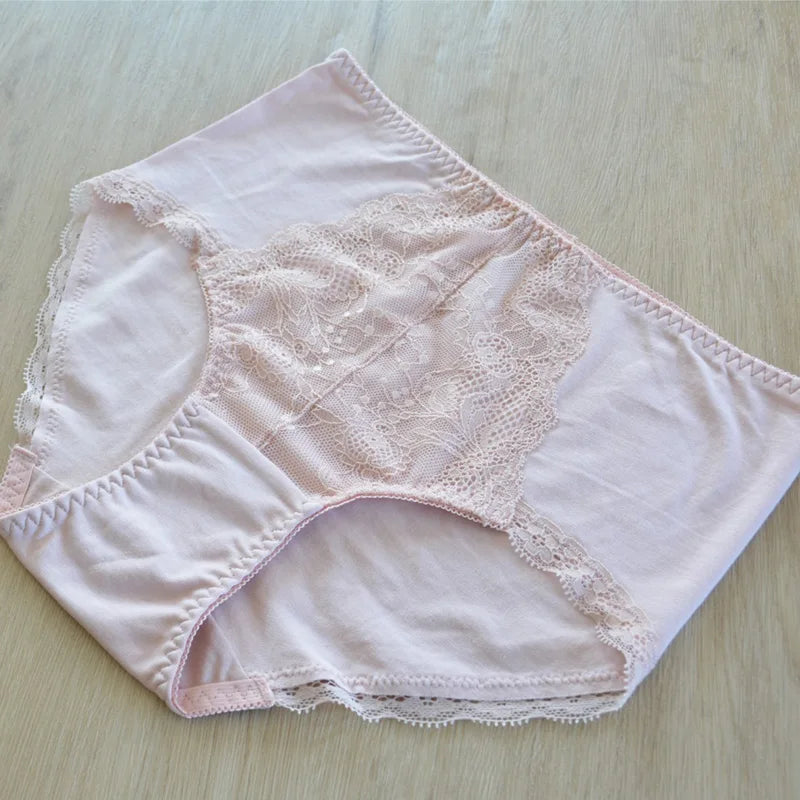 Ladies Underpanties Lace Underwear Women high quality Briefs Girls Briefs Female hipster Underpanty Plus Size Underwear jannyday