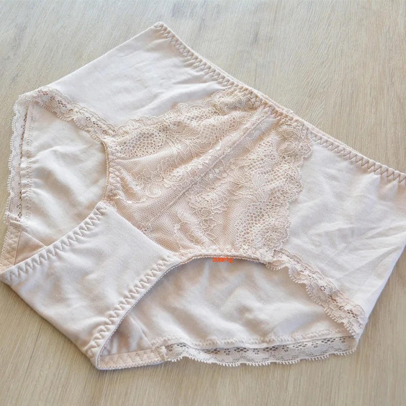 Ladies Underpanties Lace Underwear Women high quality Briefs Girls Briefs Female hipster Underpanty Plus Size Underwear jannyday