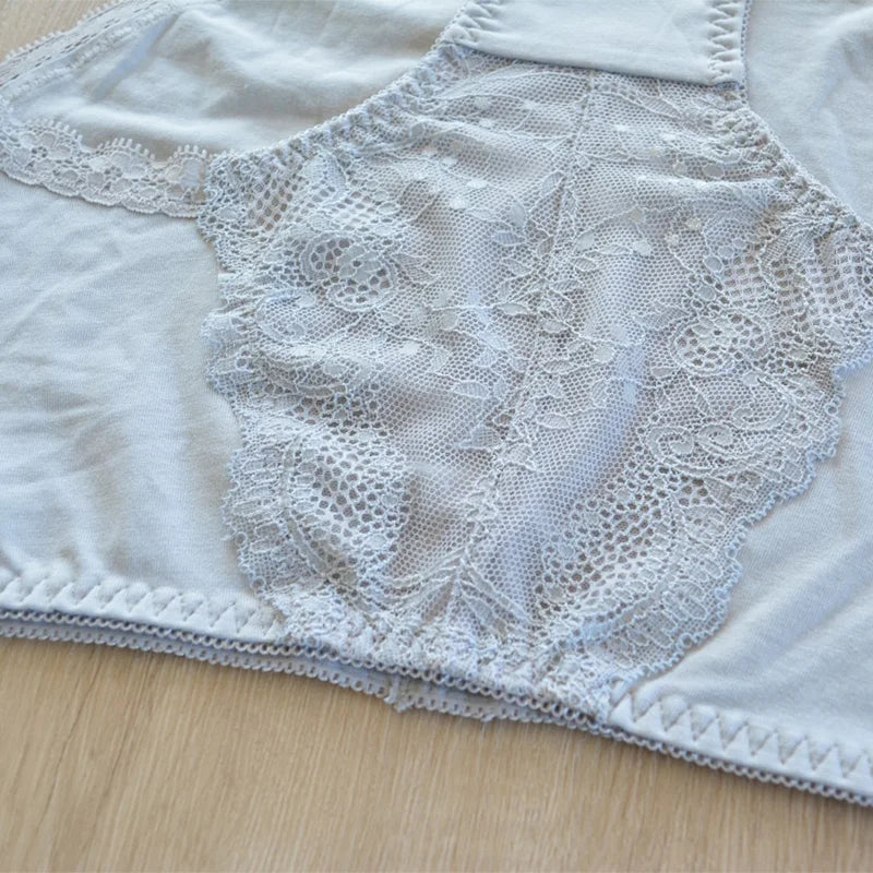 Ladies Underpanties Lace Underwear Women high quality Briefs Girls Briefs Female hipster Underpanty Plus Size Underwear jannyday