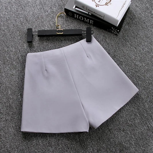 High Waisted Shorts for Women, Casual Suit Shorts, Black and White Short Pants, Ladies Shorts, Hot Fashion, New, Summer, 2022