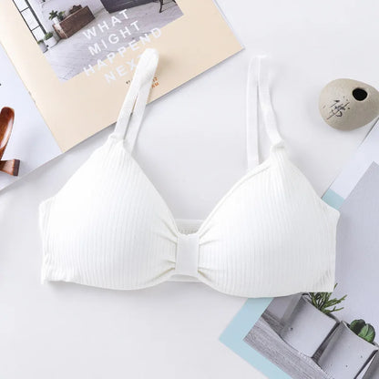 Wire Free Bras For Women Push Up Bra Sexy Lingerie Comfort Bra Tops Female Brassiere Seamless Underwear Solid Intimates