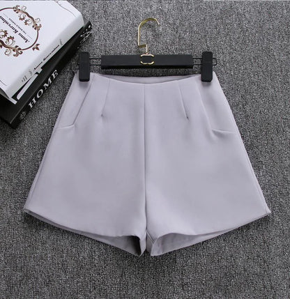 High Waisted Shorts for Women, Casual Suit Shorts, Black and White Short Pants, Ladies Shorts, Hot Fashion, New, Summer, 2022