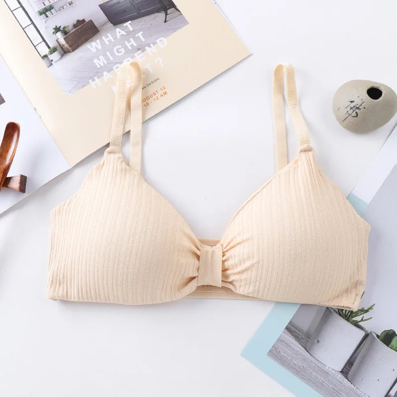 Wire Free Bras For Women Push Up Bra Sexy Lingerie Comfort Bra Tops Female Brassiere Seamless Underwear Solid Intimates