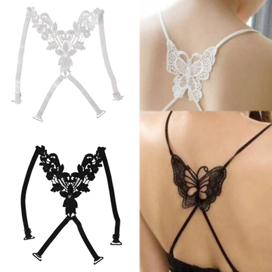 Bra Straps Decorate Sexy Strap Women Bra Part New Sexy Underwear Cross Back Butterfly Bra Shoulder Strap Accessory