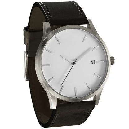 Relogio Masculino Sports Men's Wristwatches Leather Male Clock Minimalistic Watches Famle Quartz Simple Designer Reloj Hombre