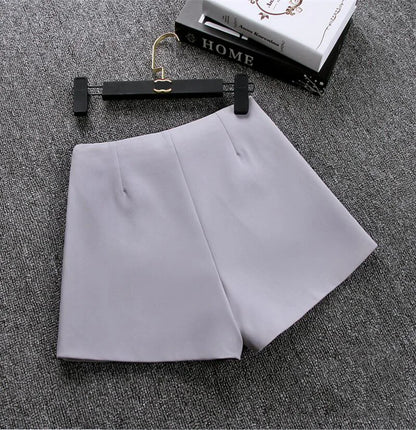 High Waisted Shorts for Women, Casual Suit Shorts, Black and White Short Pants, Ladies Shorts, Hot Fashion, New, Summer, 2022
