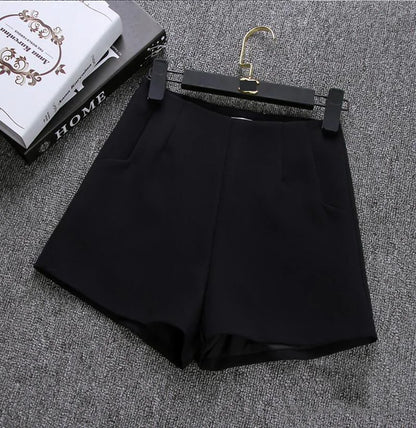 High Waisted Shorts for Women, Casual Suit Shorts, Black and White Short Pants, Ladies Shorts, Hot Fashion, New, Summer, 2022