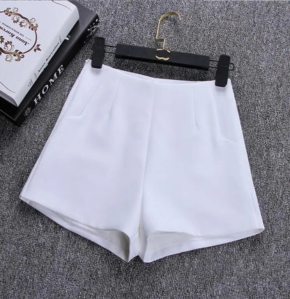 High Waisted Shorts for Women, Casual Suit Shorts, Black and White Short Pants, Ladies Shorts, Hot Fashion, New, Summer, 2022