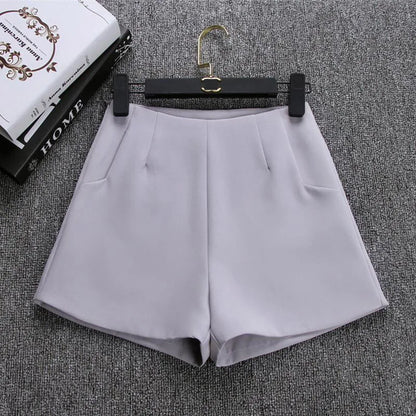 High Waisted Shorts for Women, Casual Suit Shorts, Black and White Short Pants, Ladies Shorts, Hot Fashion, New, Summer, 2022