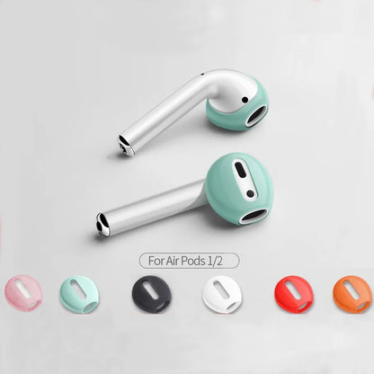 Ear Pads For Airpods Free Buds3 Pro Wireless Bluetooth Iphone Earphones Silicone Ear Caps Earphone Case Earpads Eartips 2pcs