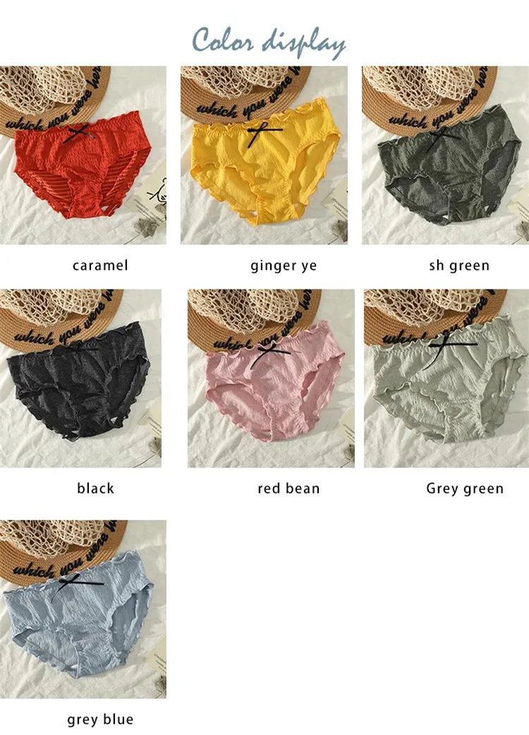 underwear for women cotton Bow sexy Panties lace lingerie female briefs ladies casual girl underpants intimate panty