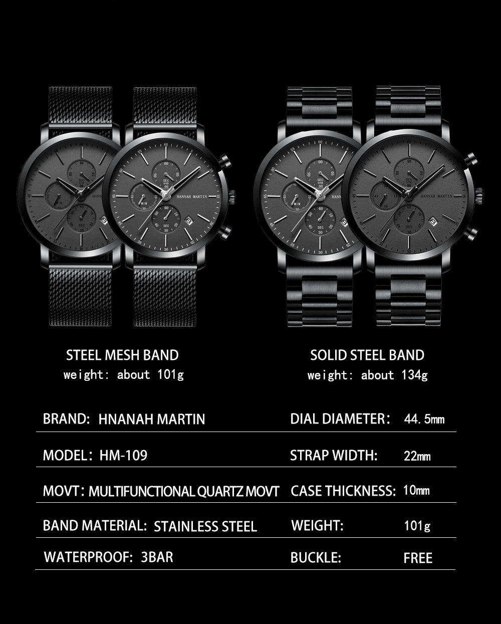 Men Watches Top Brand Fashion Multifunction Small Dial Stainless Steel Mesh Business Waterproof Wrist Watches Relogio Masculino