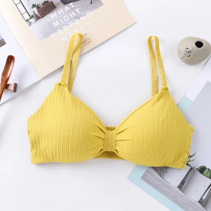 Wire Free Bras For Women Push Up Bra Sexy Lingerie Comfort Bra Tops Female Brassiere Seamless Underwear Solid Intimates