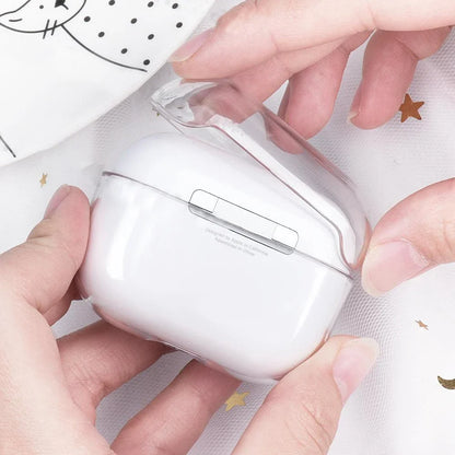 Transparent Earphone Case For Airpods Pro 2 Generation Cases Hard TPU Clear Headphone Cover For Airpods 4 3 2 1