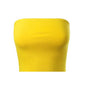 Women Tube Top Sexy Bodycon Crop Tube Top Solid Stretchy Tube Top Casual Every Day Tops Women's Strapless Cropped Mini Bustier