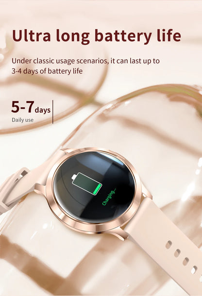 2025 New Smartwatch Women 1.32-inch AMOLED HD Screen Heart Rate Bluetooth Call IP68 Waterproof  Smart Men Watch For Android ios
