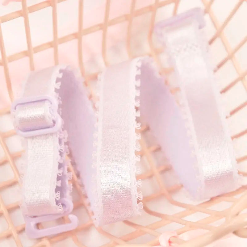 Girl Cheap Bra Set Large Size Back Button Comfortable Gather Bra Breathable Thin Section Without Steel Ring Women Underwear Sets