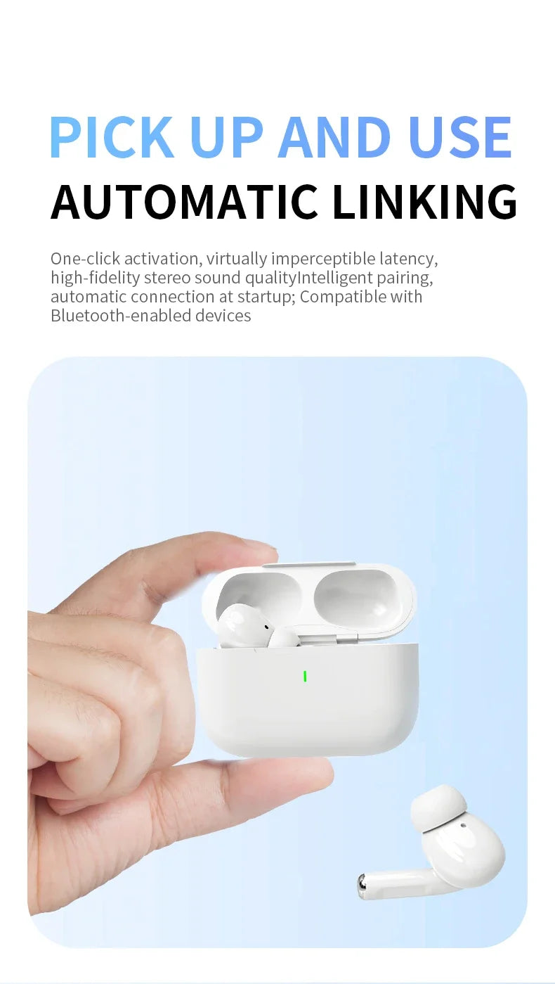 2025 AIRPro TWS Ear Air Earphone Buds Wireless Earbuds in-ear Headphones Pods Pro 2 for IOS Android generation ear phones