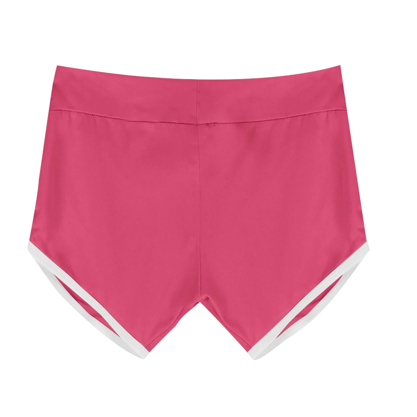 Women Mid Waist Shorts Girl Slim Fit High Stretchy Short Trousers Female Tight Shorts For Ladies Running Shorts Slim Fit Elastic