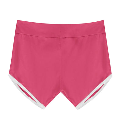 Women Mid Waist Shorts Girl Slim Fit High Stretchy Short Trousers Female Tight Shorts For Ladies Running Shorts Slim Fit Elastic