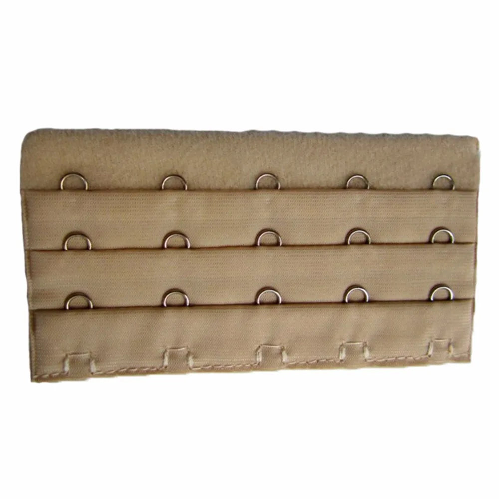Women 3 Rows 5 Hooks Bra Extender Extension Clip on Strap Bra Lengthened Buckle Adjustable Buckles Bra Clasp