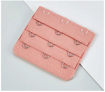 2024 Bra Extender 3 Hooks Women Elastic Bra Extension Strap Hook Clip Intimates Adjustable Lengthened Buckle Bra Accessories