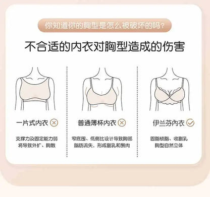 Beauty Salon, Body Shaping Bra, Adjustable Function Bra, Gathering Full Cup, Thin Cup, Functional Bra