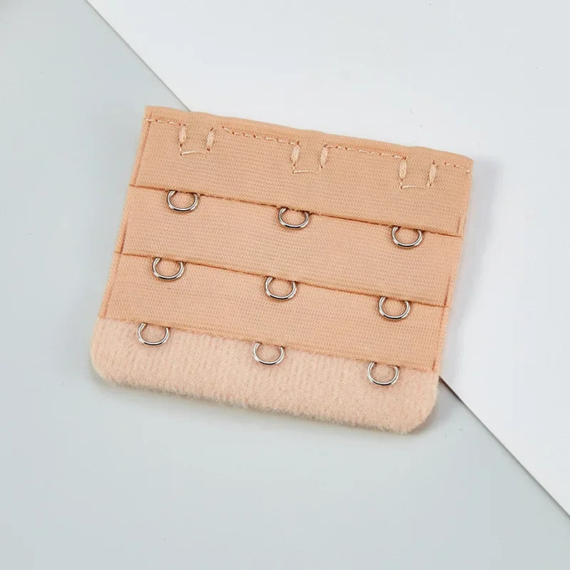 2024 Bra Extender 3 Hooks Women Elastic Bra Extension Strap Hook Clip Intimates Adjustable Lengthened Buckle Bra Accessories