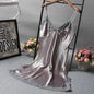Sexy Lace Patchwork Camisola Lingerie Nighty Wedding Silk Dress Sleep Wear Nightdress Clothes Women's Nightgowns Sexy Nightwear