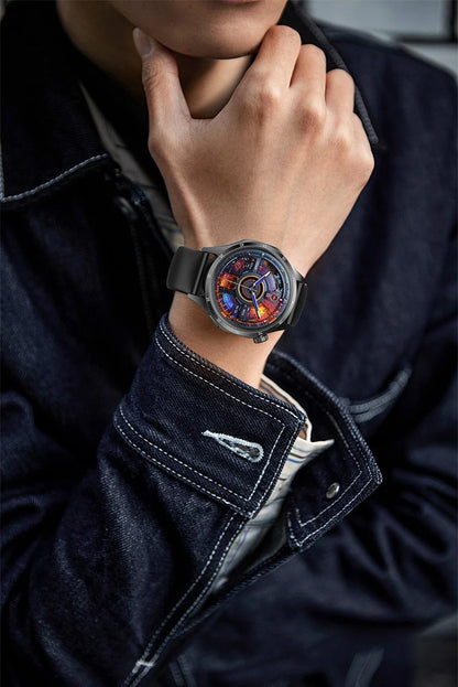 2025 New Mens Smart Watch 360 * 360 Bluetooth Call Smartwatch AMOLED Screen GPS Smart Watches NFC Waterproof Smart Watch for Men