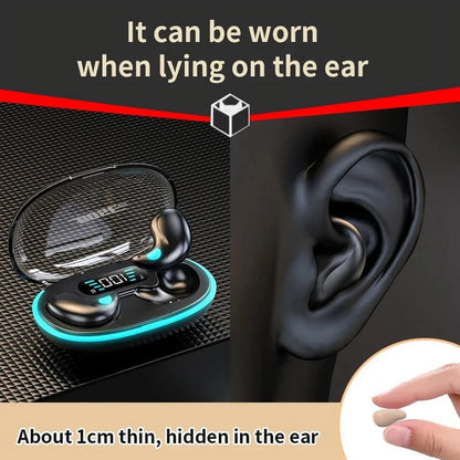 BOSE&bye X55 Bluetooth Wireless Earbuds Ear Hooks Bluetooth Earphones Bass Noise Reduction Earbuds Mini in-ear Headsets