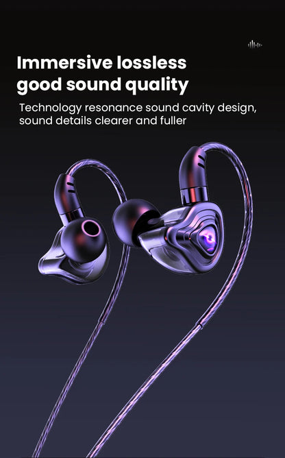In-Ear Earbuds High Quality Headset 2 Color Optional Built-In Microphone In-Ear Wired Earphone for Phone Computer Headphone