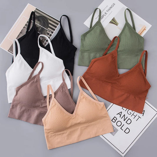 Bras For Women Sexy Seamless Bra U Type Backless Bralette Brassiere Breathable Push Up Women Bra Soutien Gorge Females