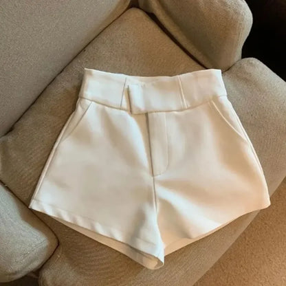 Women Shorts Black Shorts Women Harajuku Elegance High Waisted Shorts A Line Slim Casual Hot Girl Straight Pants Sexy