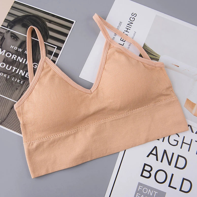 Bras For Women Sexy Seamless Bra U Type Backless Bralette Brassiere Breathable Push Up Women Bra Soutien Gorge Females
