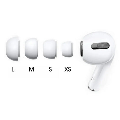 4 Pair Ear Tips for Airpods Pro 1st 2nd gen Noise Reduction Silicone Earbuds Ear Pads Earplug Cover XS/S/M/L Eartip Earcap Plug