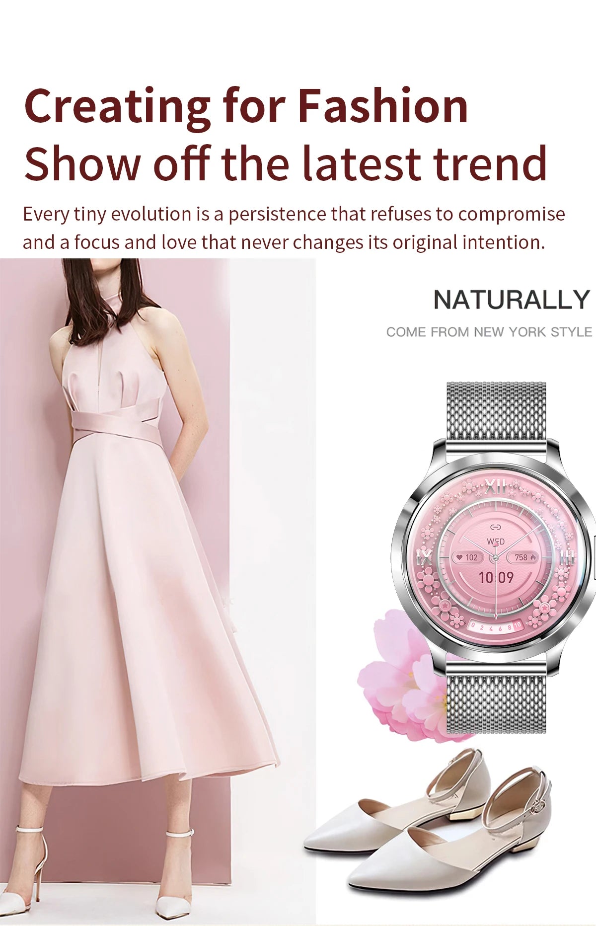 2025 New Smartwatch Women 1.32-inch AMOLED HD Screen Heart Rate Bluetooth Call IP68 Waterproof  Smart Men Watch For Android ios