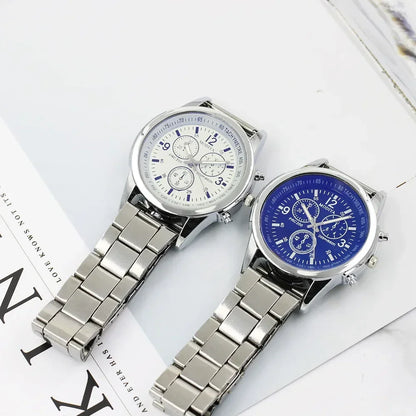 Men Watches 2023 Top Brand Stainless Steel Sport Quartz Hour Wrist Analog Watch Relojes Para Hombre שעון יד לגבר Мужские Часы