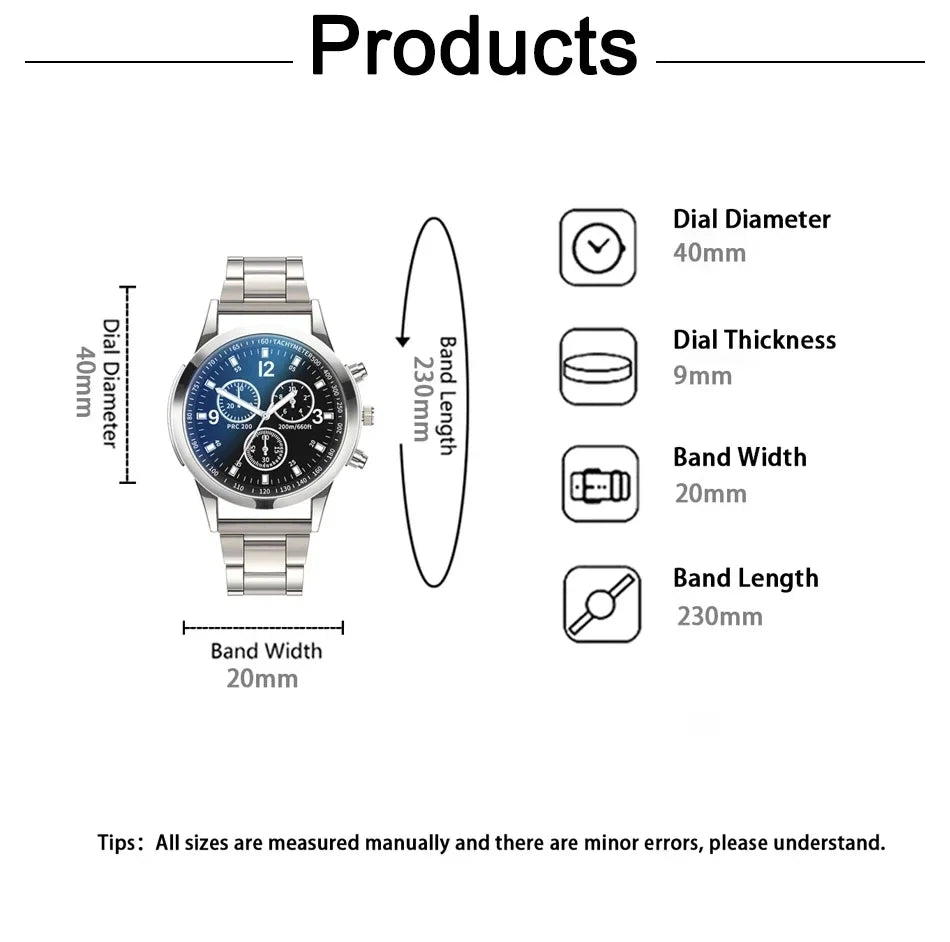 New Men Watches Luxury Band Round Watch Fashion Blu-ray Roman Watch for Man Relojes Para Hombre שעון ספורט Часы Мужские Наручные