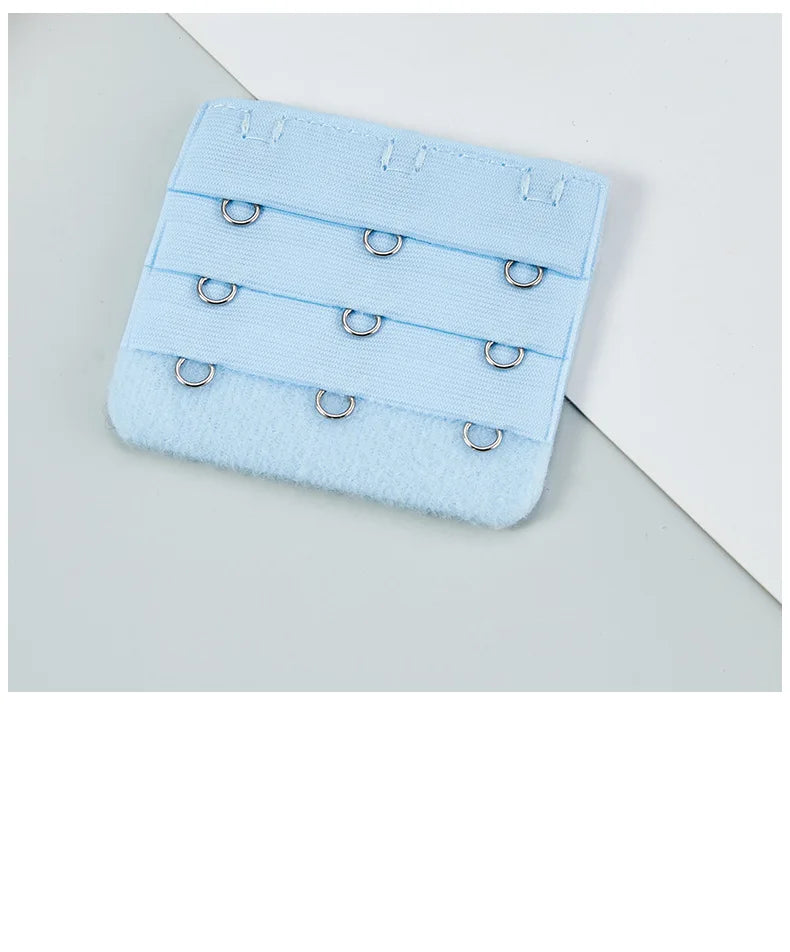 2024 Bra Extender 3 Hooks Women Elastic Bra Extension Strap Hook Clip Intimates Adjustable Lengthened Buckle Bra Accessories