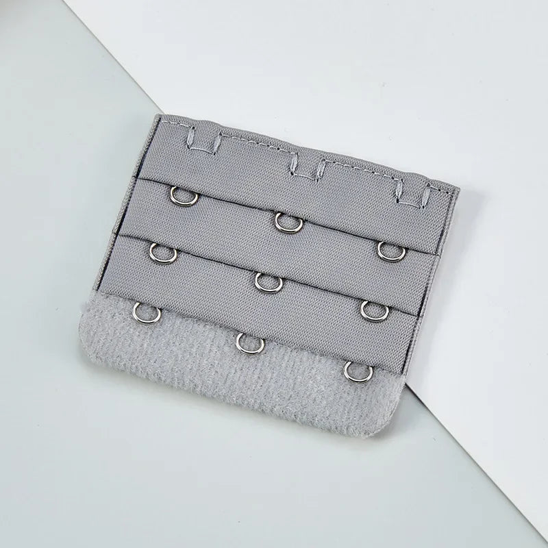 2024 Bra Extender 3 Hooks Women Elastic Bra Extension Strap Hook Clip Intimates Adjustable Lengthened Buckle Bra Accessories