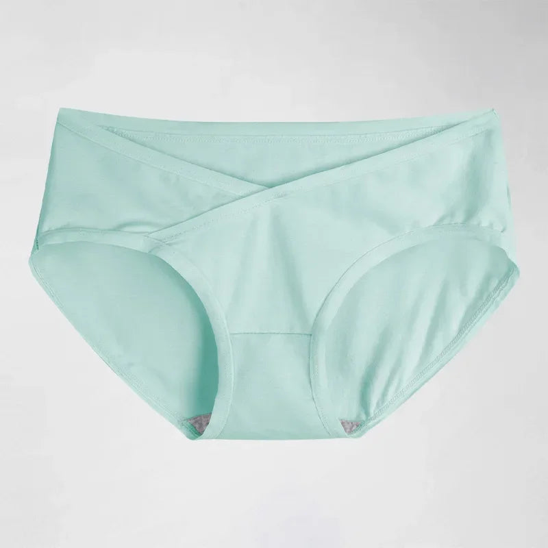 5pcs Ladies' underwear: Pure cotton, solid color, all-cotton, seamless, comfortable, briefs, breathable, thin style
